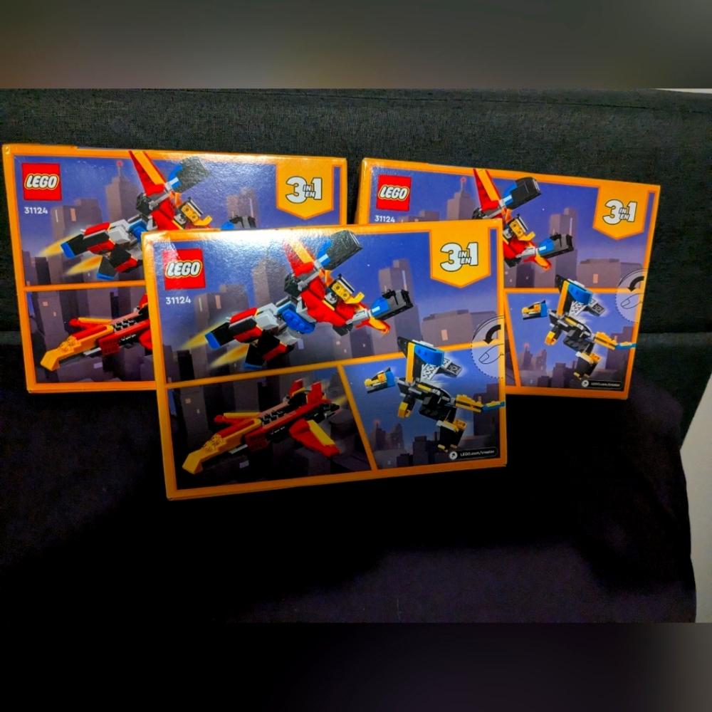 3 Lego Creator sets